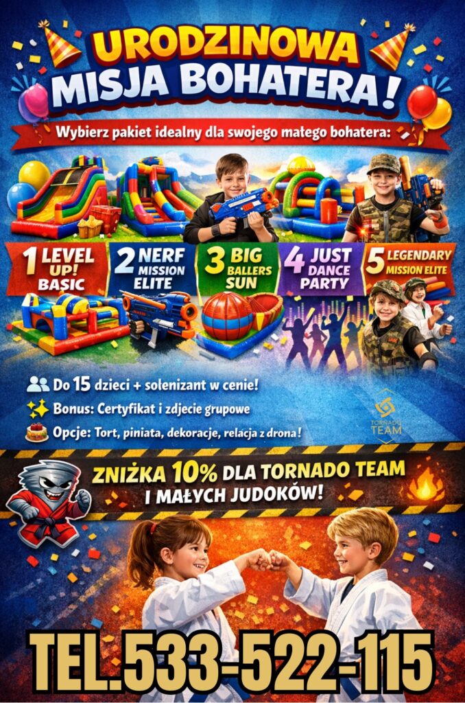 oferta urodzinowa tornado team Świętochłowice